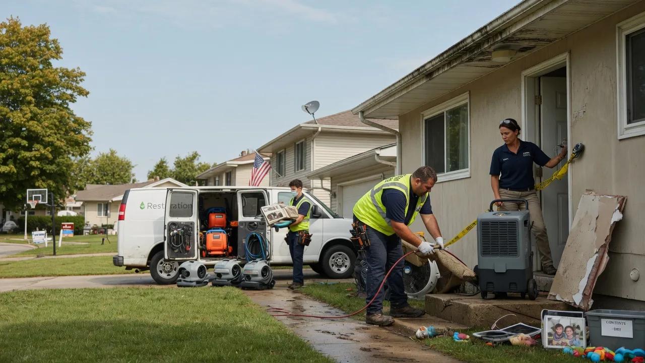 Water Damage Restoration in New Bern, NC near me